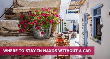 Where to stay in Naxos without a car: 6 Best areas and hotels