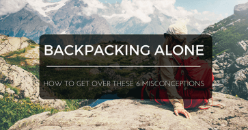 backpacking alone