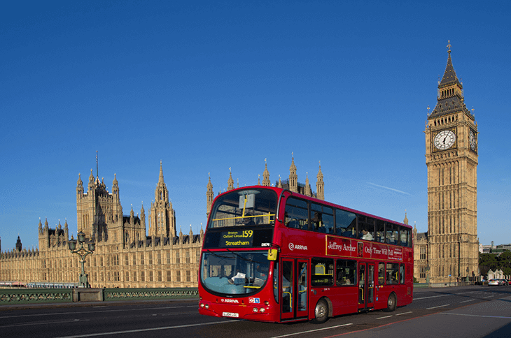 Bus in London