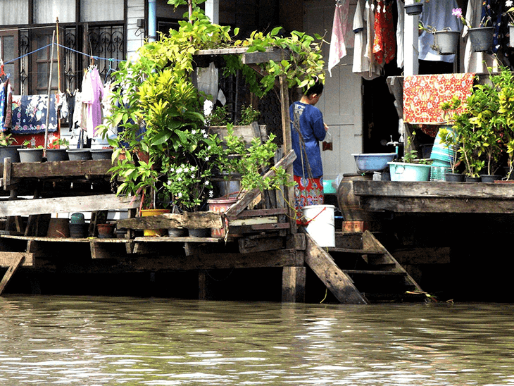 ile dni w Bangkoku: Riverside