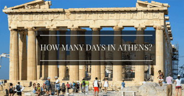 How many days in Athens