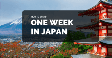 one week in Japan