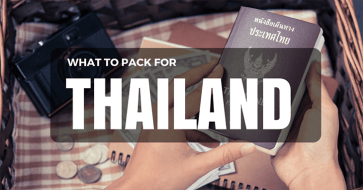 What to pack for Thailand