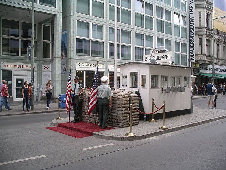 10 Days in Europe: Checkpoint Charlie Berlin