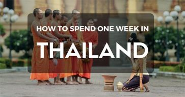 One week in Thailand