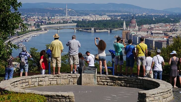 hur många dagar i Budapest: Gellert Hill