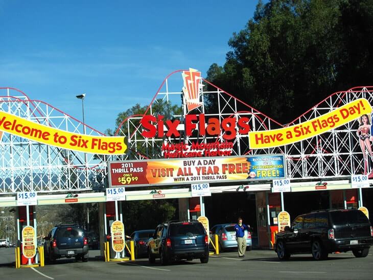 Six flags magic moutain