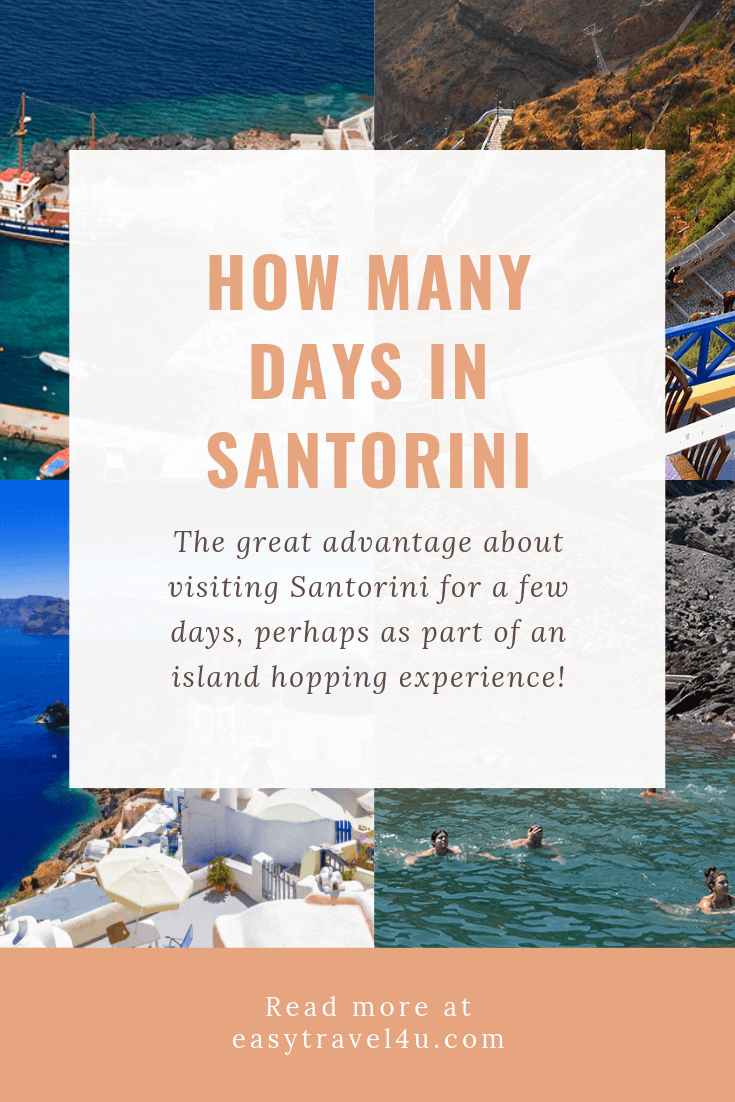 How many days in Santorini