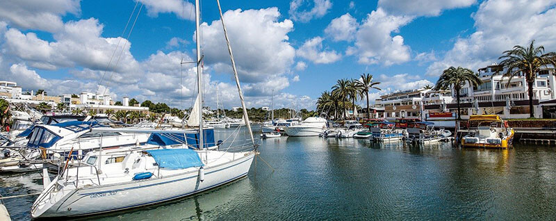 Cala D’Or, a holiday beach resort in the east coast of Majorca