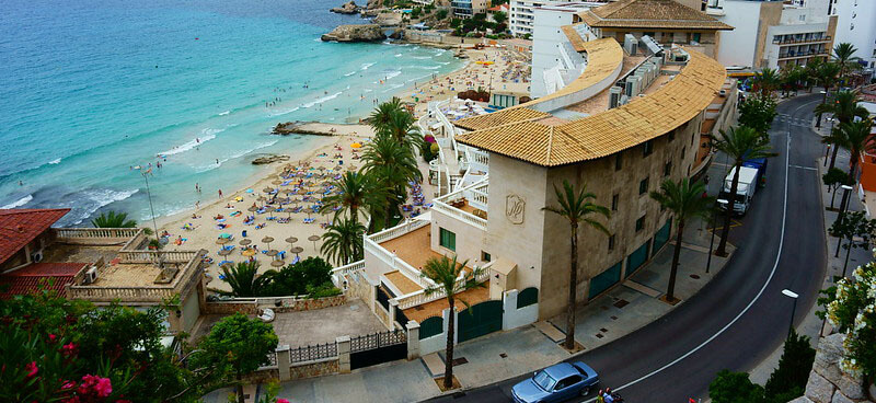 Cala Major, child-friendly resort town in southwest coast of Mallorca