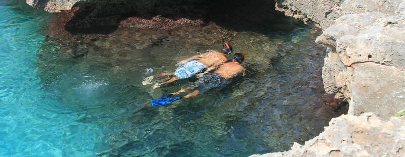 Cala En Bosch Menorca beach