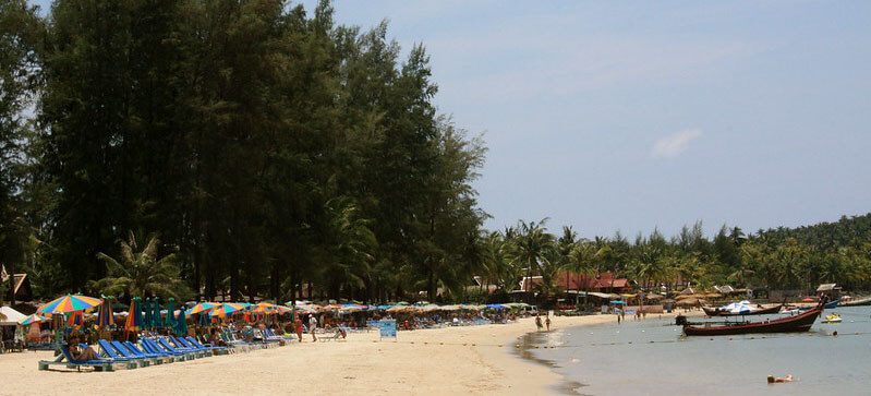 Bang Tao Beach, where you find many luxury beach resorts