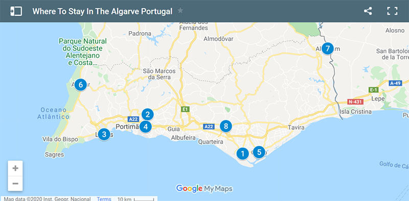 7 Most Beautiful Beaches In Algarve Portugal Map - vrogue.co