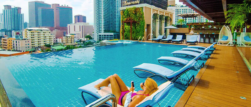 Best Luxury Hotels in Bangkok with Infinity Pool: Amaranta