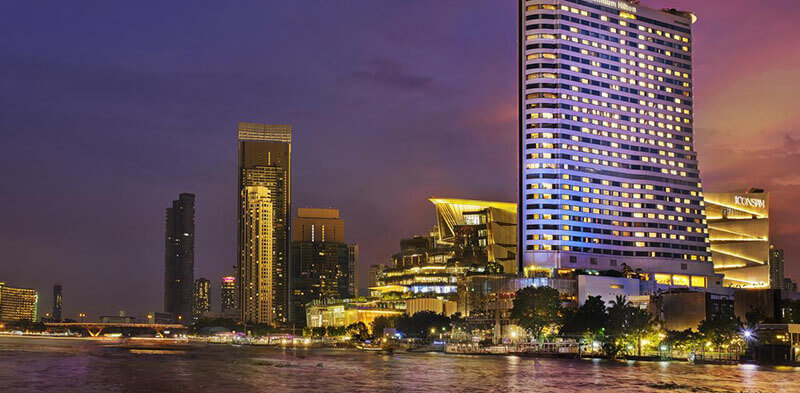 Best Luxury Hotels in Bangkok with Infinity Pool:  Millennium Hilton 