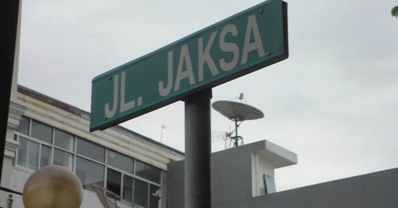 Where to Stay in Jakarta for Backpackers: Jalan Jaksa Jakarta