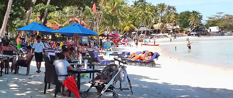 Chaweng Beach, where to stay in Koh Samui for nightlife