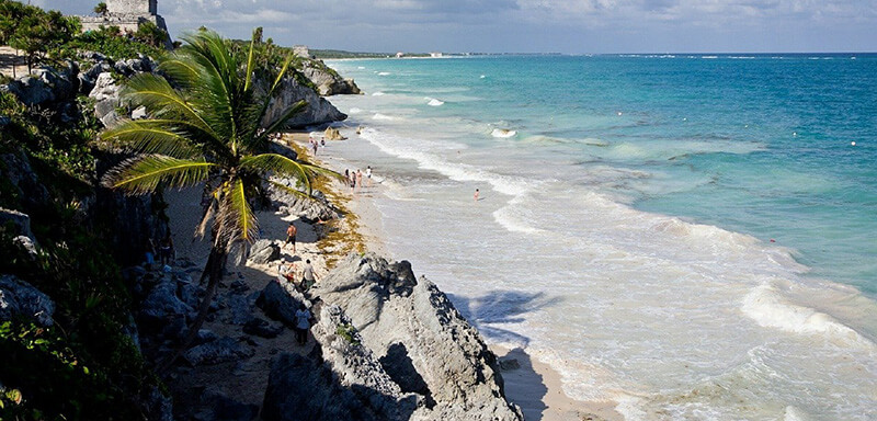 Middle Beach Zone, heart of Tulum’s beach