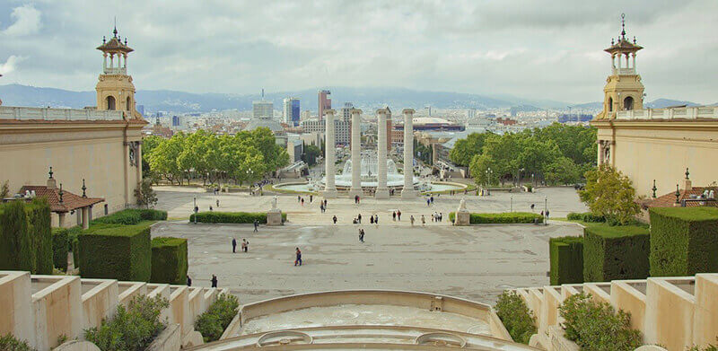 Sants and Montjuïc, home to Barcelona's largest train station