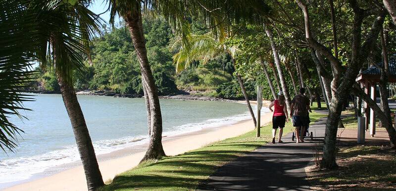 missä yöpyä Cairns Australiassa: Trinity Beach 