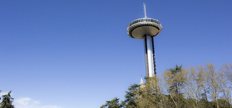 Argüelles, Moncloa, and Chamberi, a residential areas in Madrid 