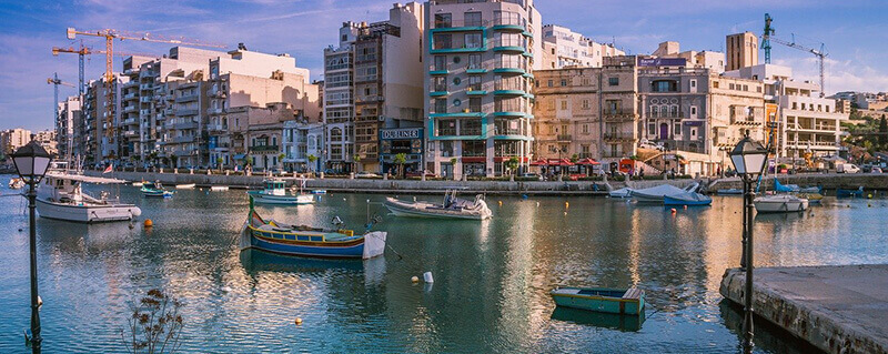 best area to Stay in Malta : St. Julian’s
