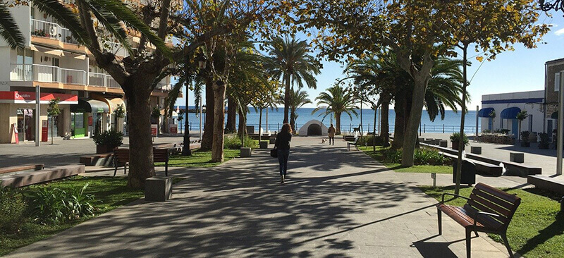 Santa Eulària des Riu, a luxury resort area in Ibiza