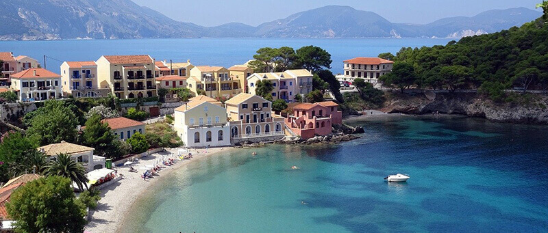 Assos, a charming small village in north of Kefalonia for couples