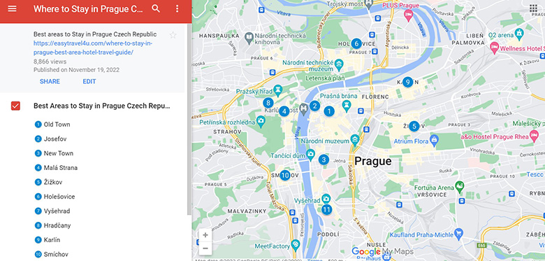 Where to Stay in Prague First Time: 11 Best Areas - Easy Travel 4U