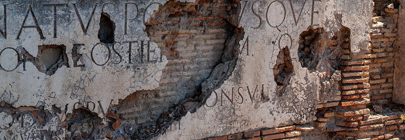 Ostia, a harbor city of acient Rome