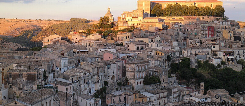 Ragusa, a historical area in southeast Sicily