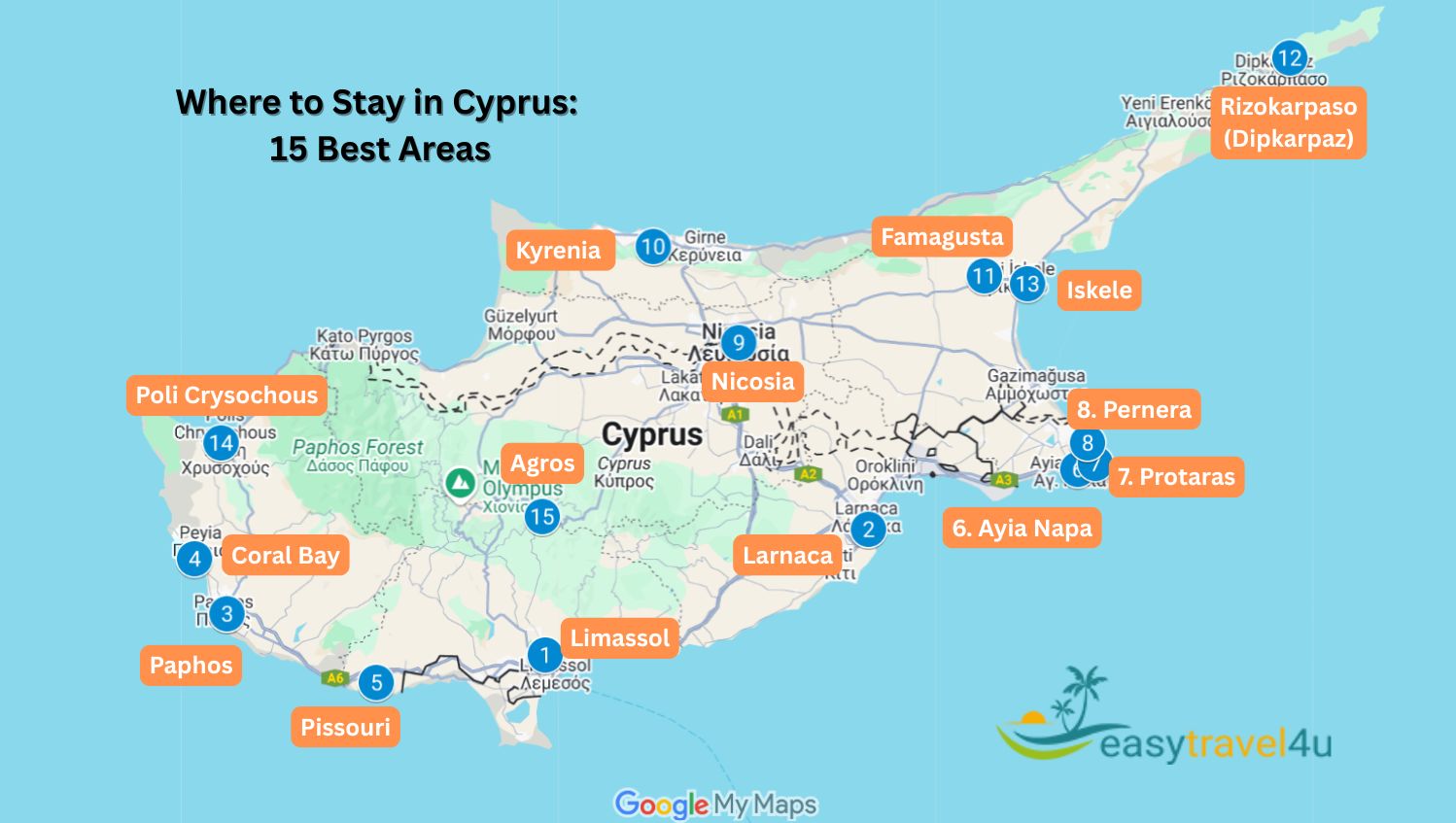 Best Areas to Stay in Cyprus