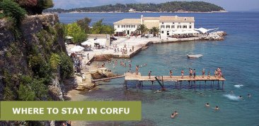 Where To Stay in Corfu, Greece