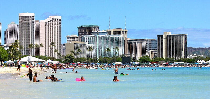 Dónde alojarse en Hawái: Waikiki / Honolulu