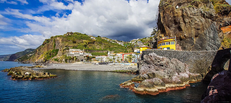 Ponta Do Sol, the sunniest place on the island