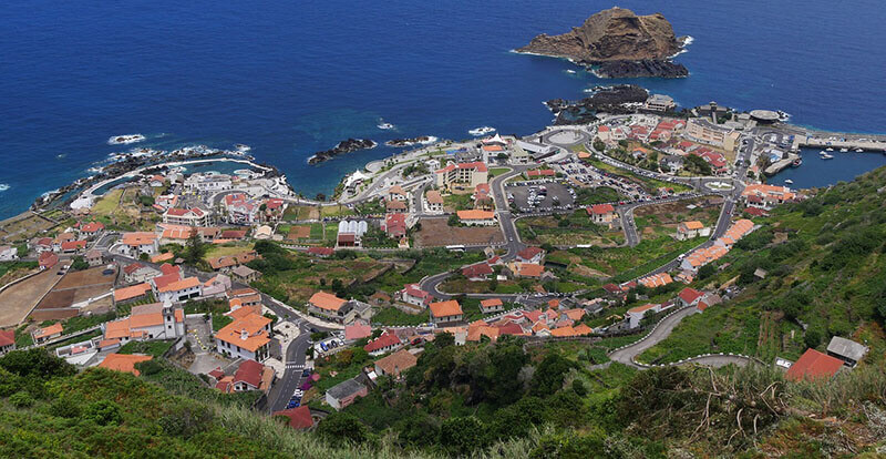 Porto Moniz, famous for its lava swimming pools