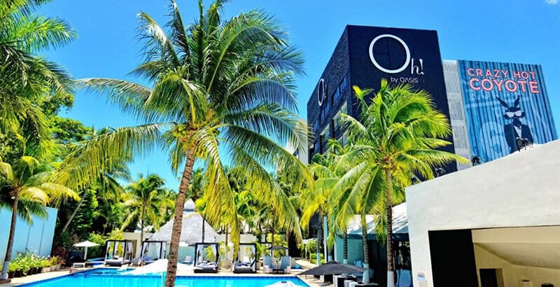 Best Hotels In Cancun For Partying: Oh! Cancun – The Urban Oasis