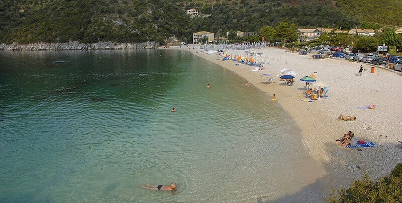 Mikros Gialos, small bay, quiet spot for peaceful holiday