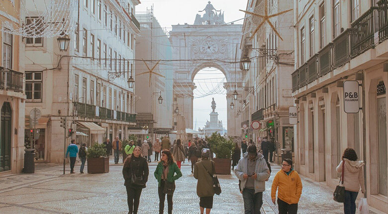 Chiado, one of the best central areas to stay in Lisbon