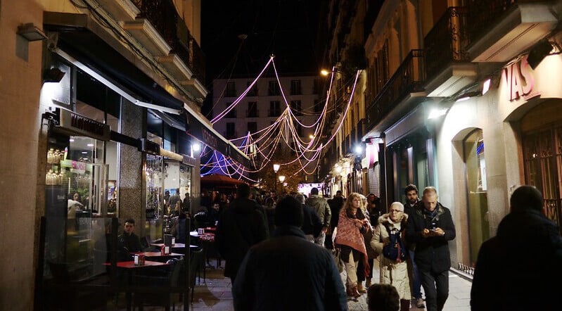 Chueca, Madrid’s premier gay barrio, great nightlife