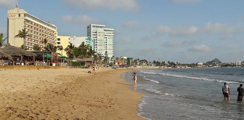Playa Norte, where to stay in Mazatlan for shopping