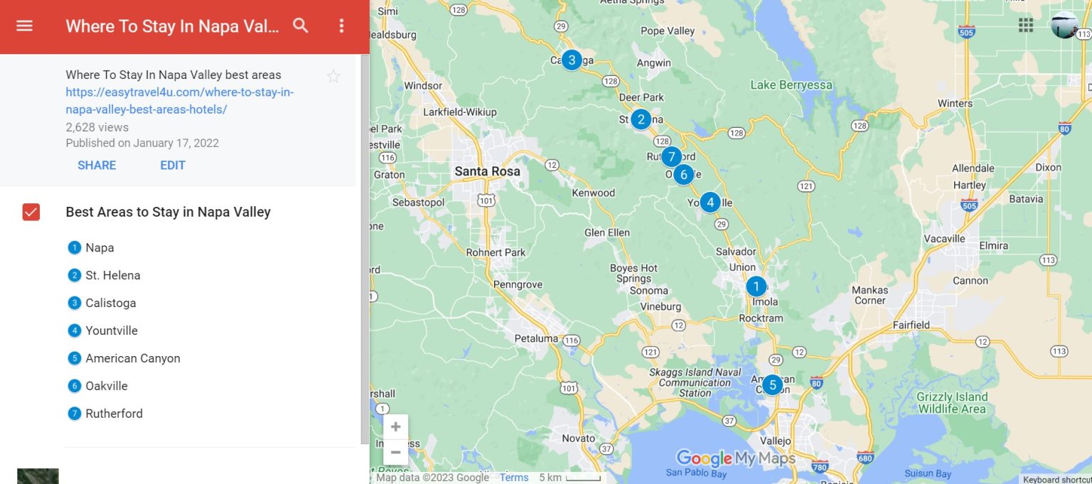 Where to Stay in Napa Valley first time 7 Best Areas Easy Travel 4U
