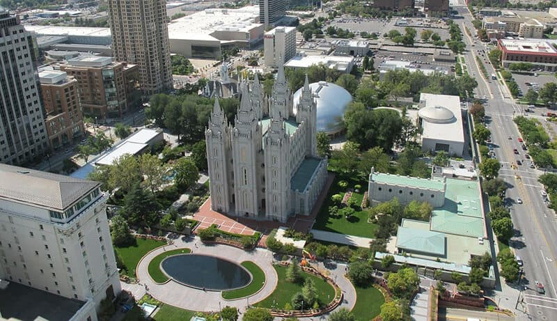 Downtown, where to stay in Salt Lake City for first-time tourists