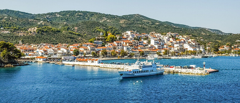 waar te verblijven in Skiathos voor de eerste keer reizigers: stad