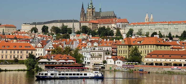 Quartiere del Castello (Hradcany), sede del famoso Castello di Praga