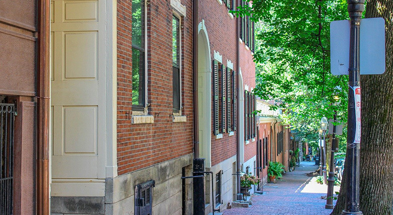 Beacon Hill, one of the most expensive areas in Boston