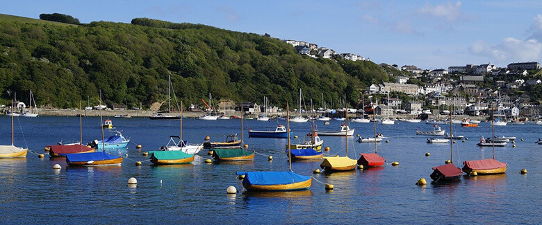 Fowey, outstanding natural beauty area