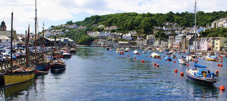 Looe, area to stay in Cornwall for families