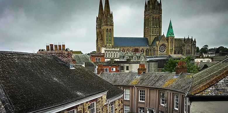 Truro, best place in Cornwall for a city break