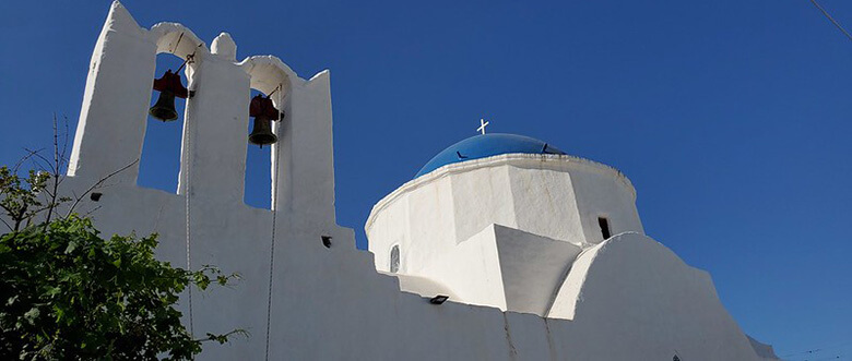 Apollonia, one of the best areas to stay in Sifnos for first time visitors